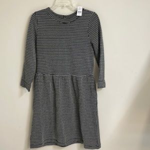 Black and white 3/4 length dress-NEVER WORN! NWT!